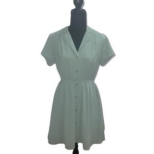 Monteau Seafoam Green Blue Tea Dress